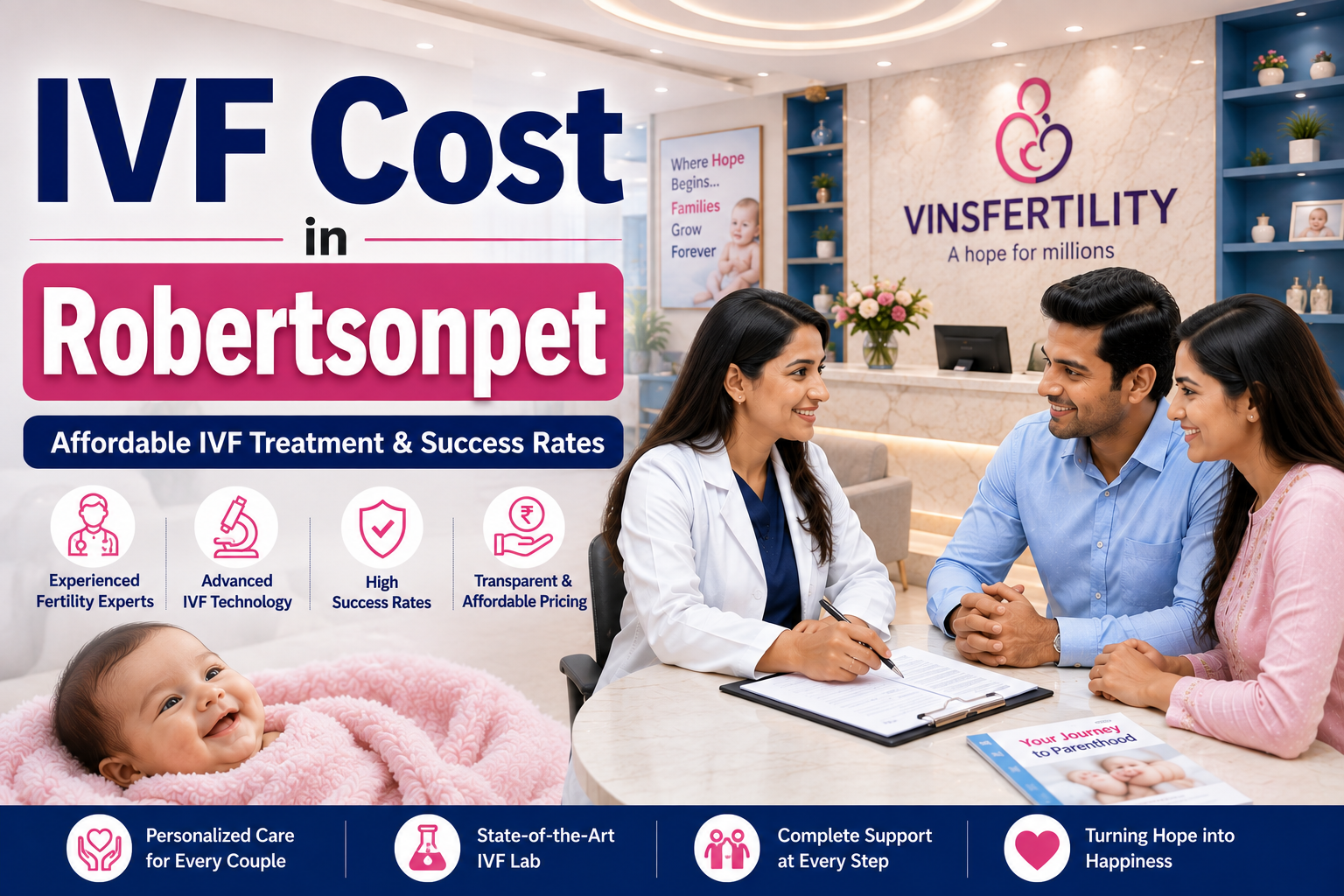 IVF Cost in Robertsonpet 2026 | IVF Treatment Cost | Fertility Centres